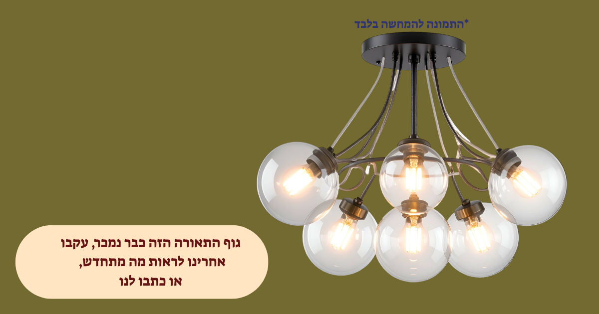 גוף תאורה נמכר